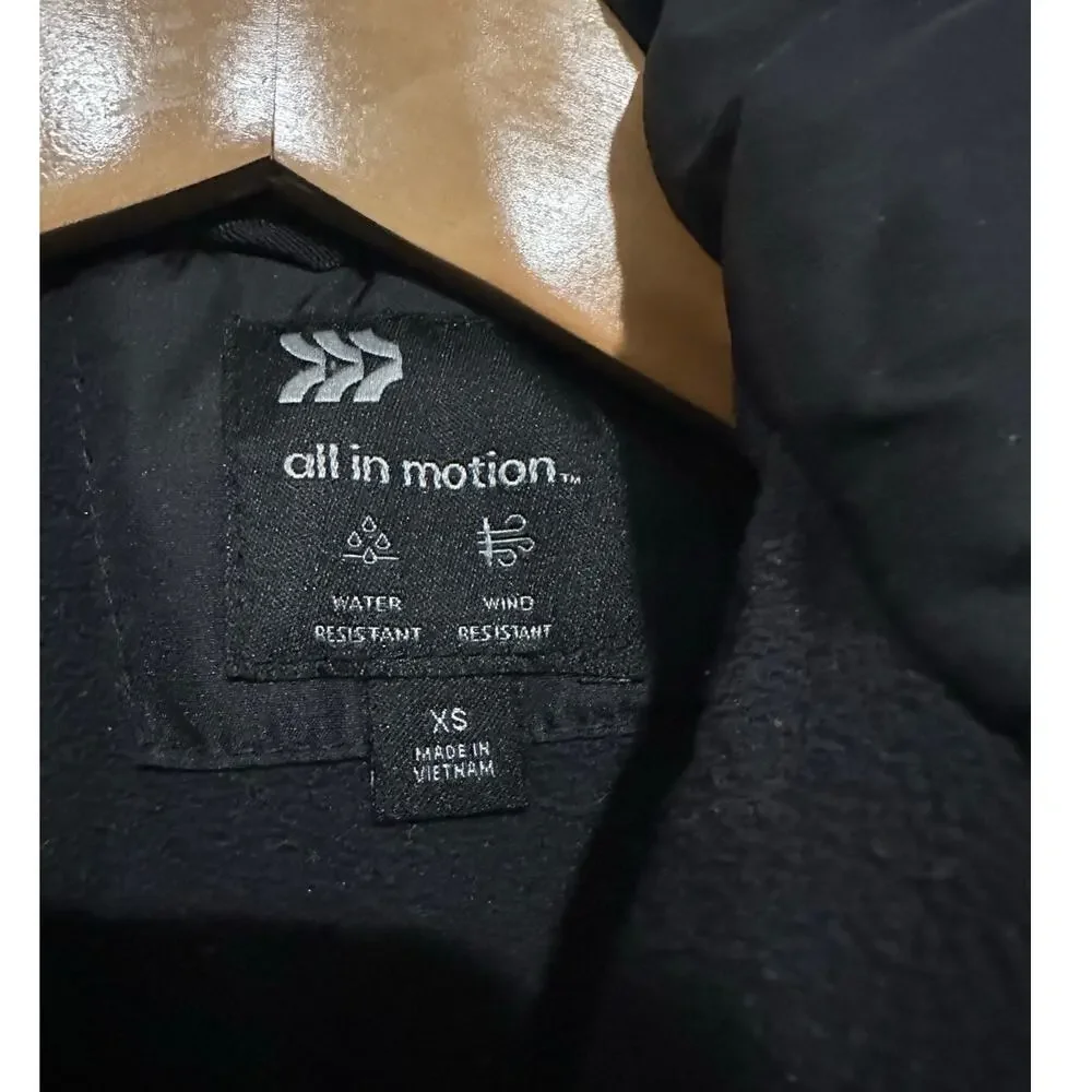 Children's size XS Black 3 in 1 coat All in Motion